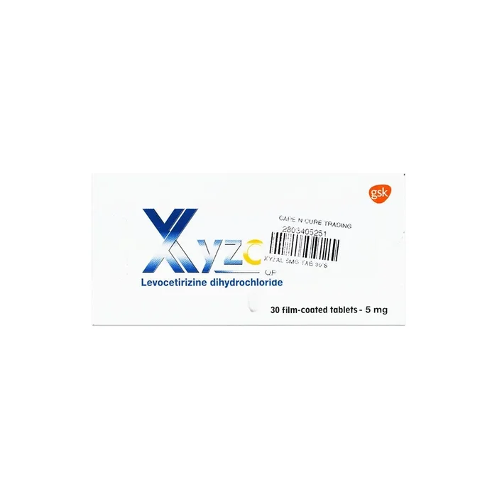 Xyzal 5mg Tablets 30 Pieces