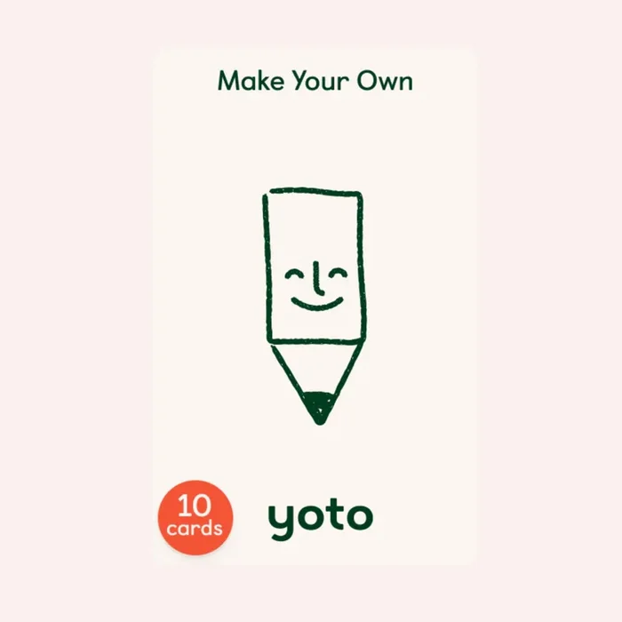 Yoto Card – Make Your Own Cards – Pack of 10