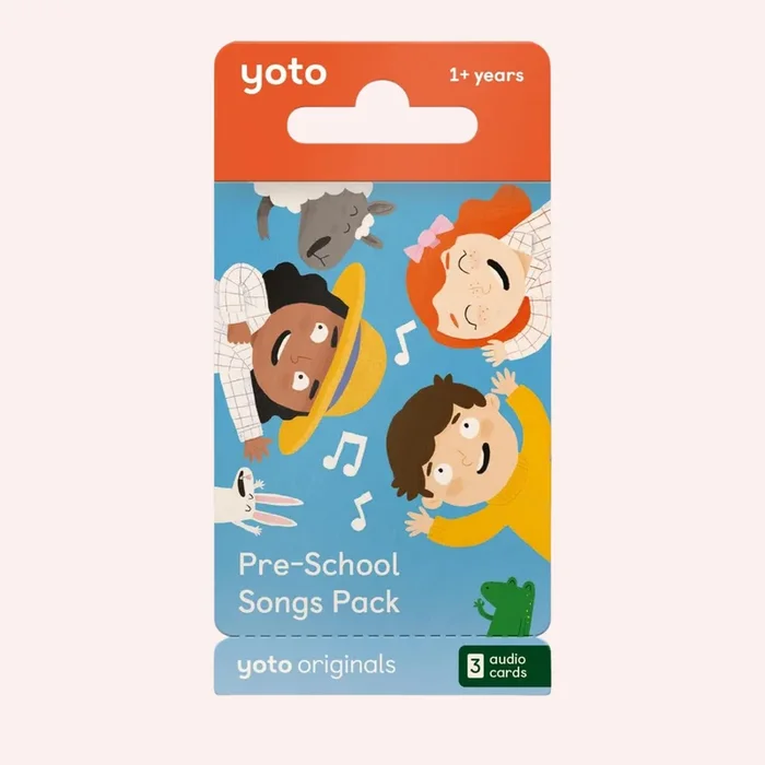 Yoto Card – Pre-School Songs Pack