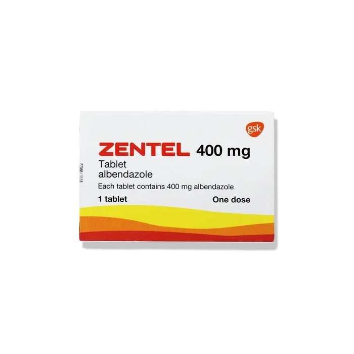 Zentel 400mg Tablet 1 Dose