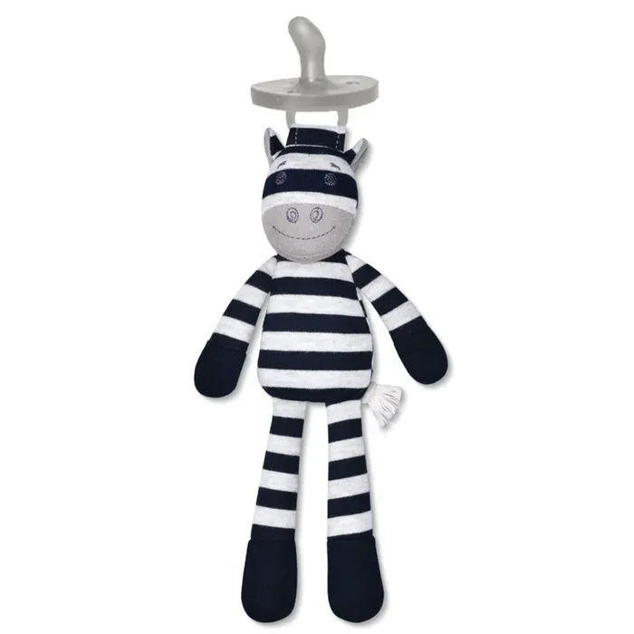 Ziggy Zebra – Pacifier Buddy