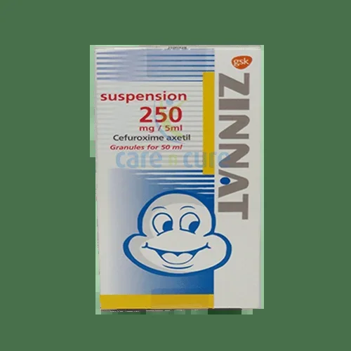 Zinnat 250mg Susp 50ml (Original Prescription Is Mandatory Upon Delivery)