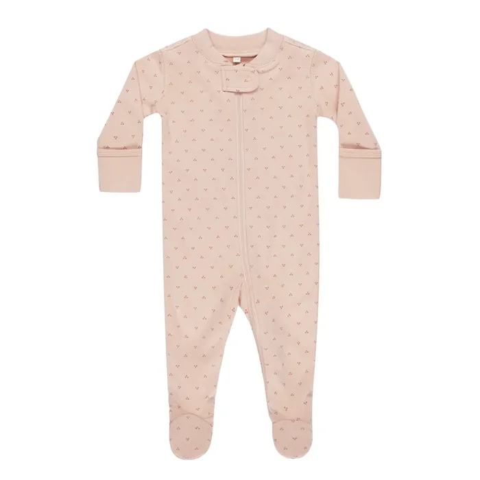 Zip Long Sleeve Sleeper Footie – Dotty