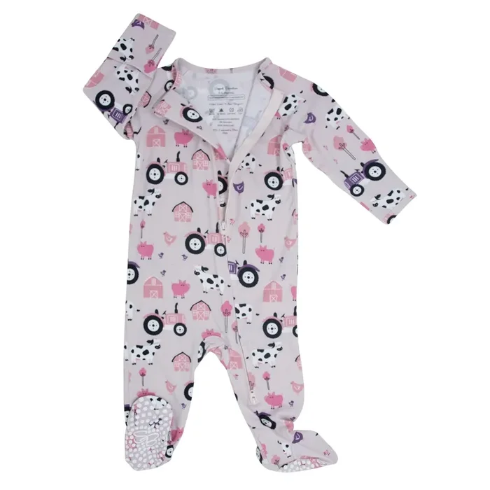 Zipper Footie – Dolly