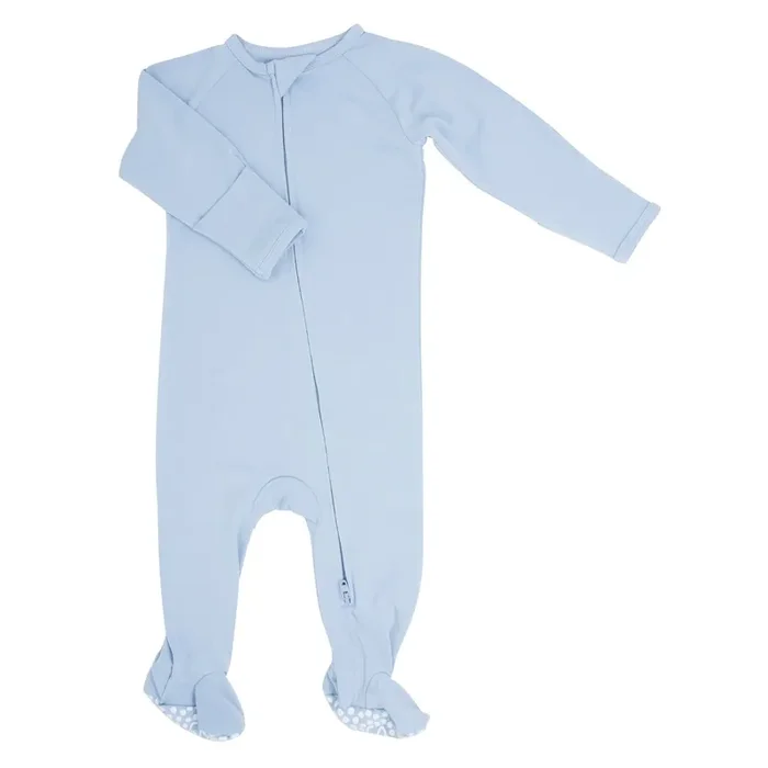 Zipper Footie – Dontes Blue