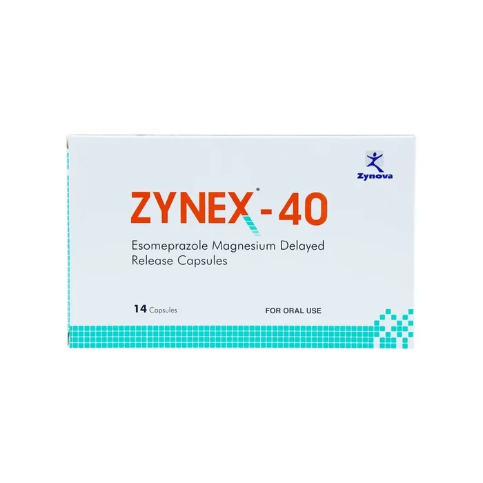 Zynex 40 mg Cap 14 Pieces